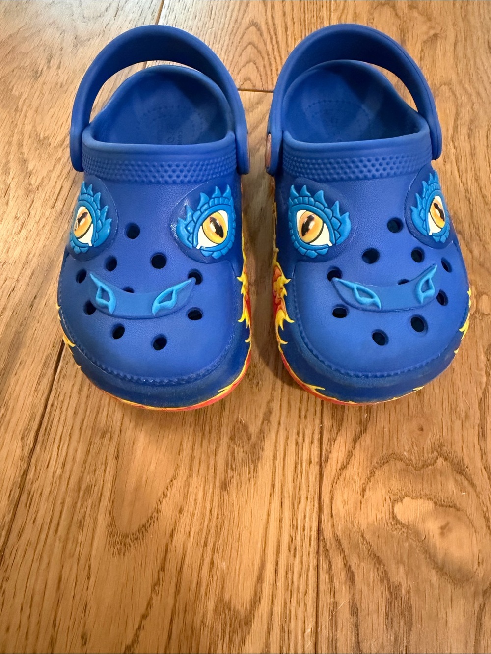 Crocs Toddler Classic IAM Dragon Light Up Clogs